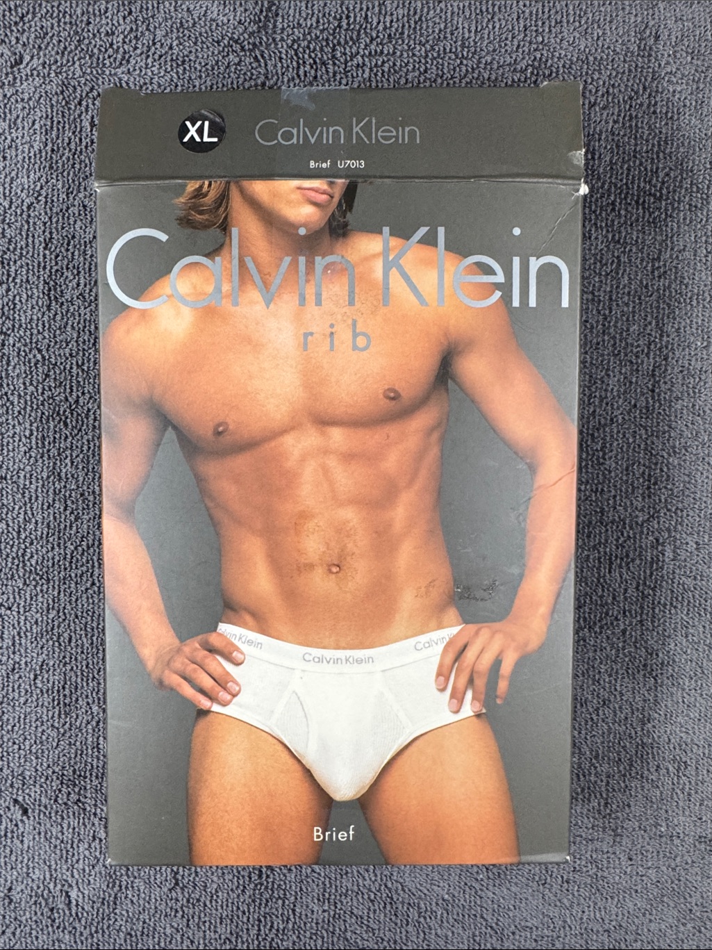 Calvin Ribbed Men’s Briefs